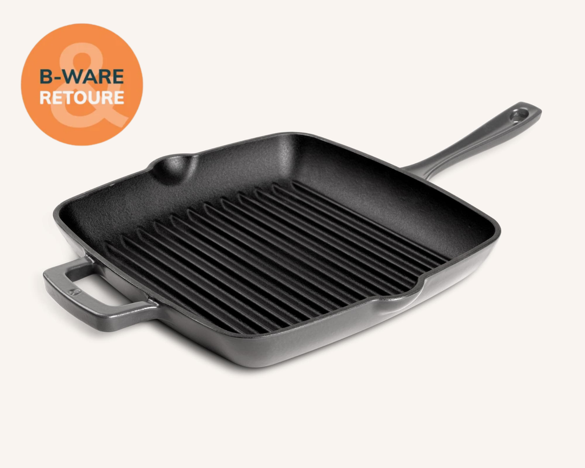 Gusseiserne Grillpfanne (B)