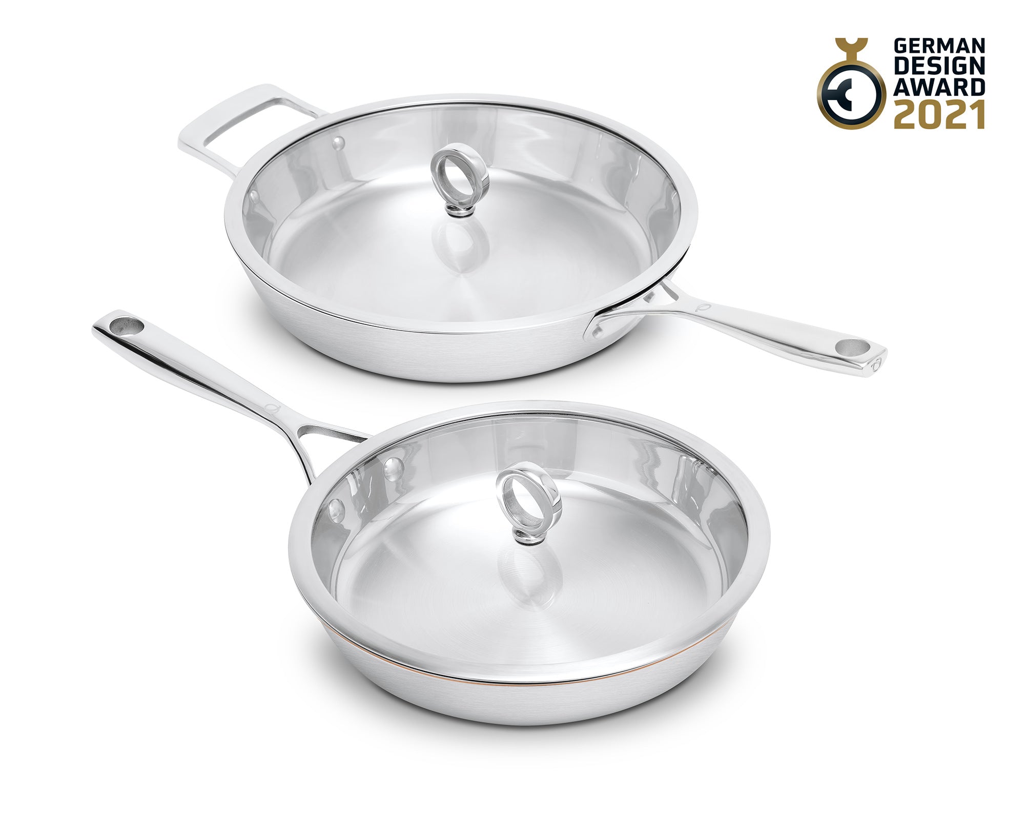 Olavson Kupferkern Pfannenset 26 + 30 cm