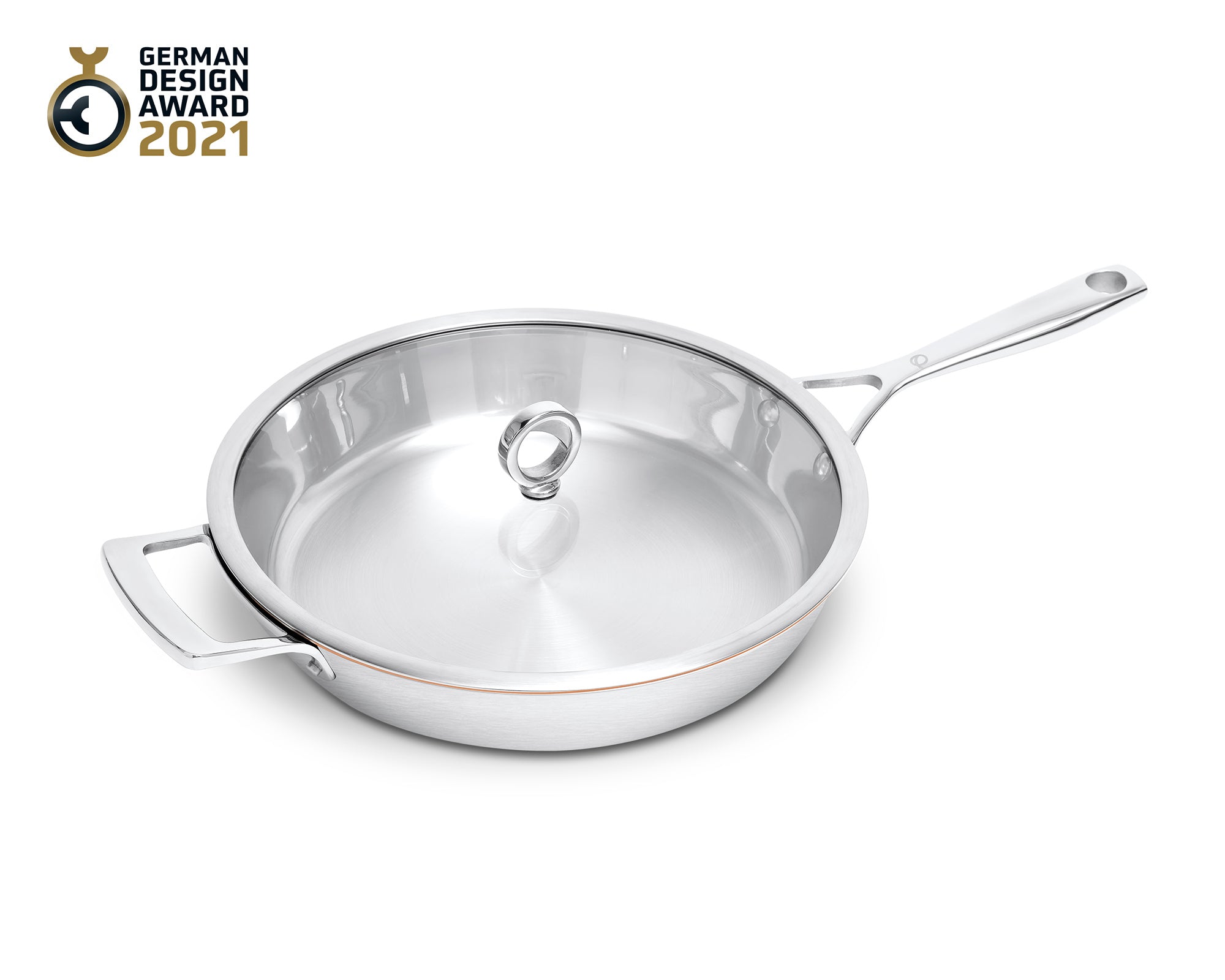 Olavson unbeschichtete Kupferkernpfanne 30 cm