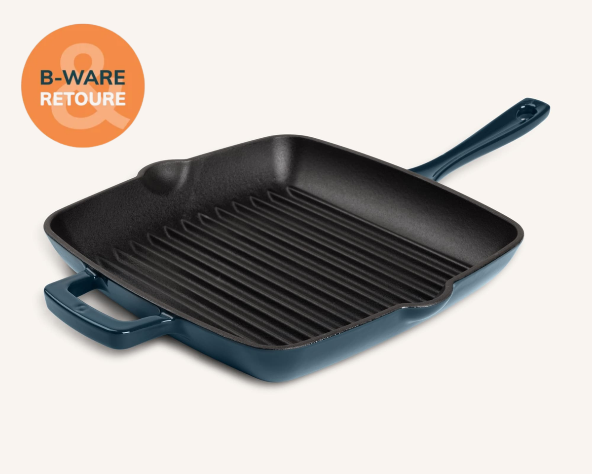 Gusseiserne Grillpfanne (B)