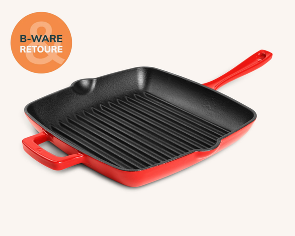 Gusseiserne Grillpfanne (B)