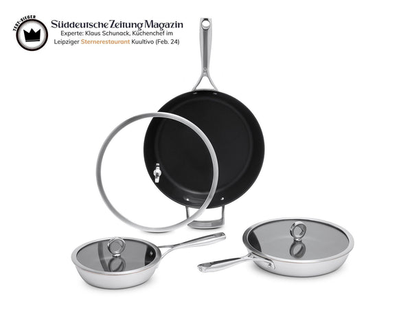 Olavson beschichtetes Pfannenset 20 + 26 + 30 cm