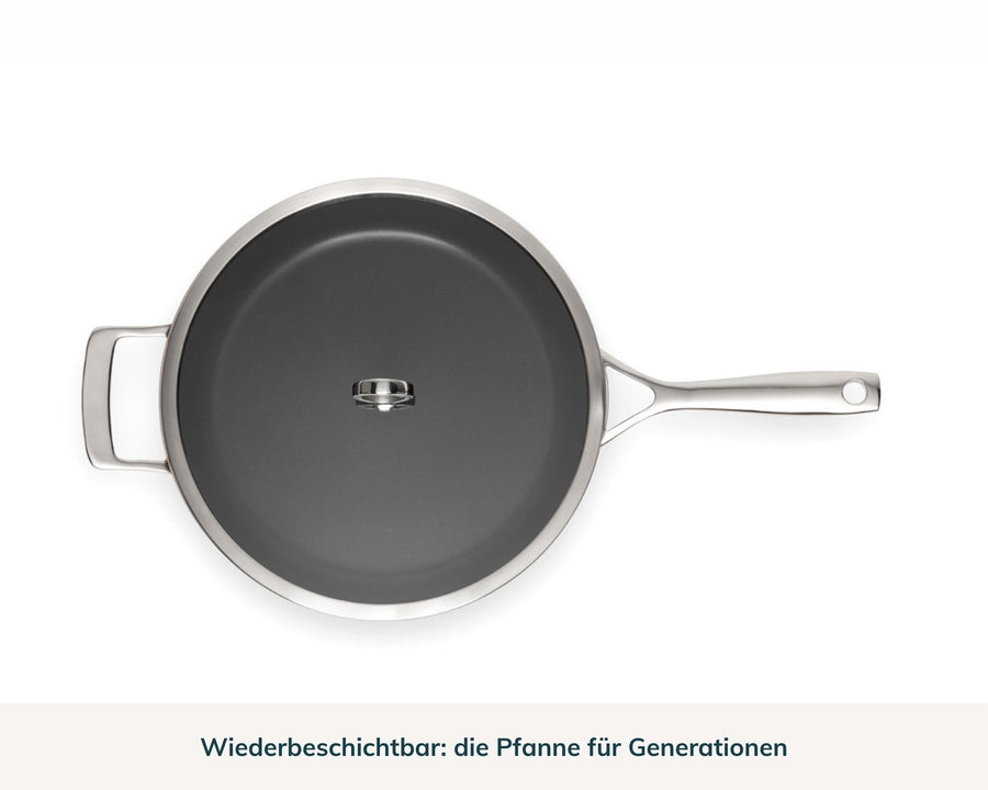 Die beschichtete Kupferkernpfanne, 30 cm