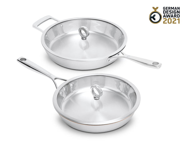Olavson Kupferkern Pfannenset 26 + 30 cm