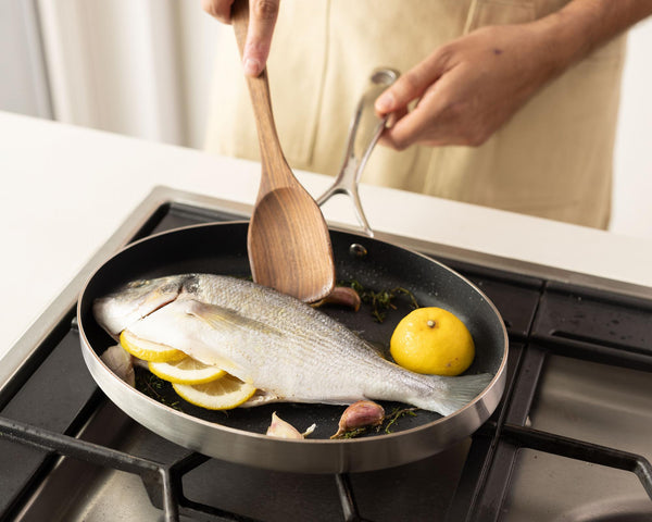 Kupferkern Fischpfanne