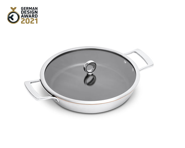 Olavson beschichtete Kupferkern-Servierpfanne 26 cm